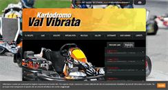 Desktop Screenshot of kartodromovalvibrata.it